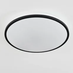 Plafonnier Kroch LED Blanc, 1 lumière, Télécommandes, Changeur de couleurs