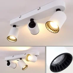 Plafonnier Kullaberg Blanc, 3 lumières