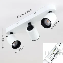 Plafonnier Kullaberg Blanc, 3 lumières