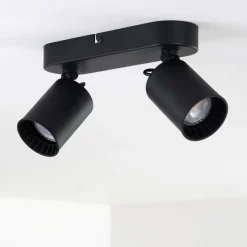 Plafonnier Kullaberg Noir, 2 lumières