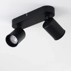 Plafonnier Kullaberg Noir, 2 lumières