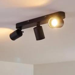 Plafonnier Kullaberg Noir, 3 lumières