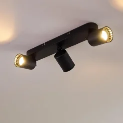 Plafonnier Kullaberg Noir, 3 lumières