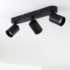 Plafonnier Kullaberg Noir, 3 lumières