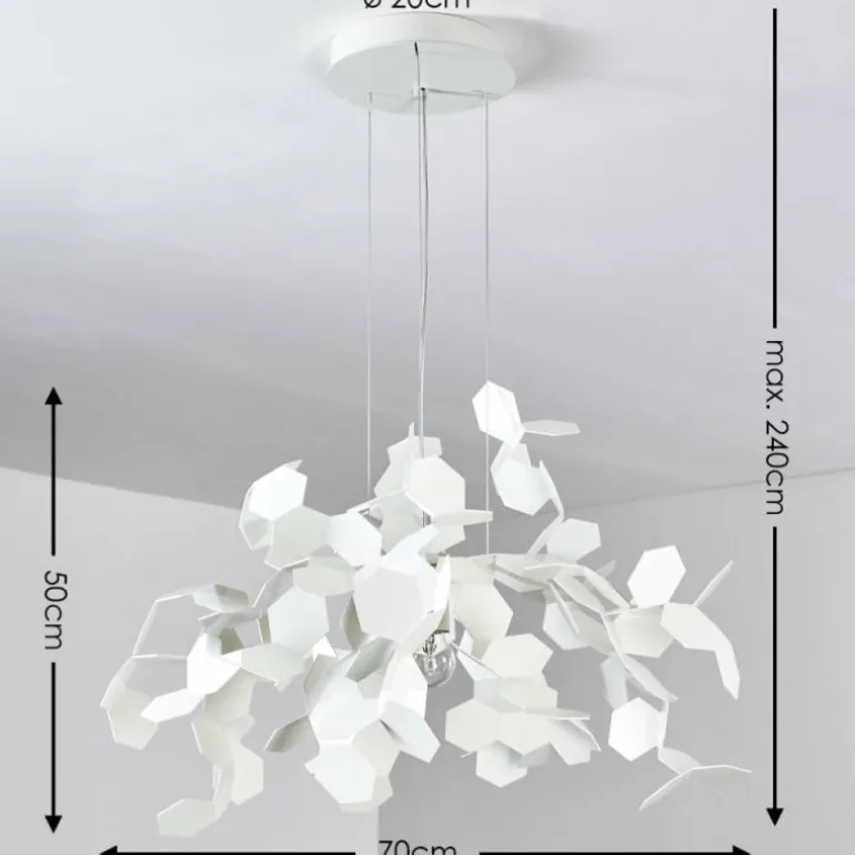 Plafonnier Kuumu Blanc, 1 lumière