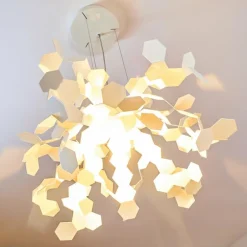 Plafonnier Kuumu Blanc, 1 lumière