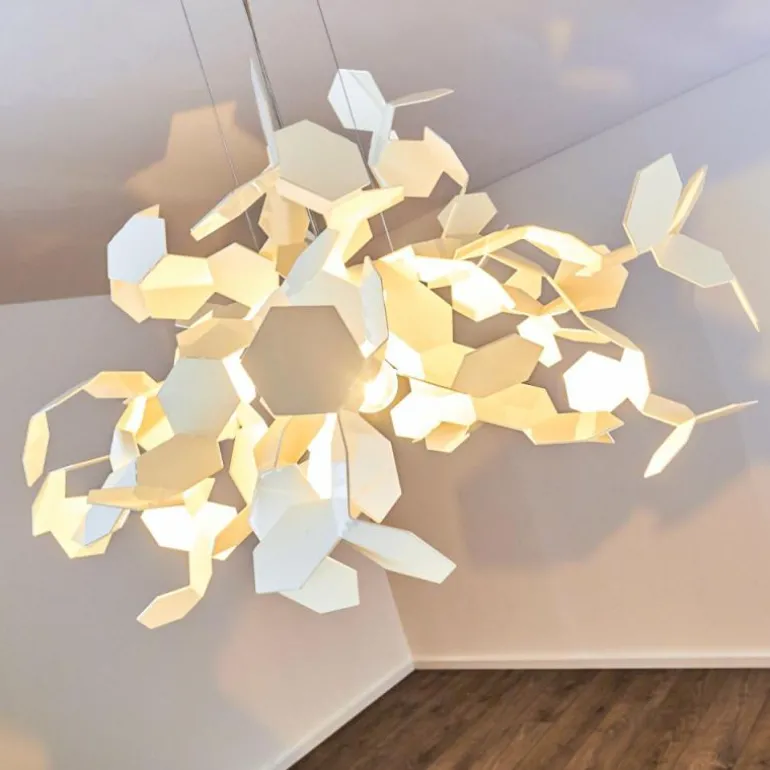 Plafonnier Kuumu Blanc, 1 lumière