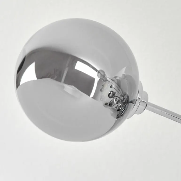 Plafonnier Lacosse LED Chrome, 21 lumières