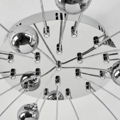 Plafonnier Lacosse LED Chrome, 21 lumières