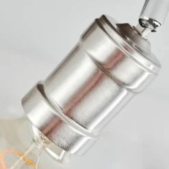 Plafonnier Lagunita Chrome, Nickel mat, 4 lumières