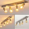 Plafonnier Lagunita Nickel mat, 4 lumières