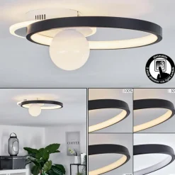 Plafonnier Lahela LED Blanc, 1 lumière