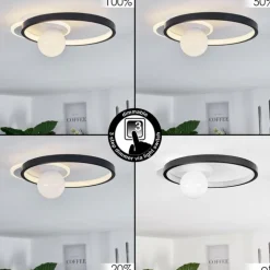 Plafonnier Lahela LED Blanc, 1 lumière