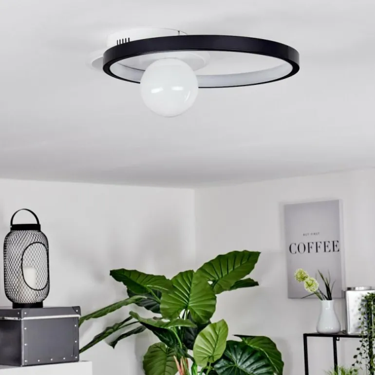 Plafonnier Lahela LED Blanc, 1 lumière