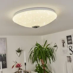 Plafonnier Langlois Blanc, 1 lumière