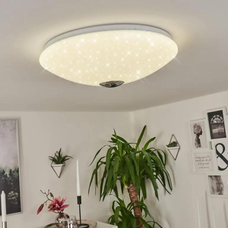 Plafonnier Langlois Blanc, 1 lumière