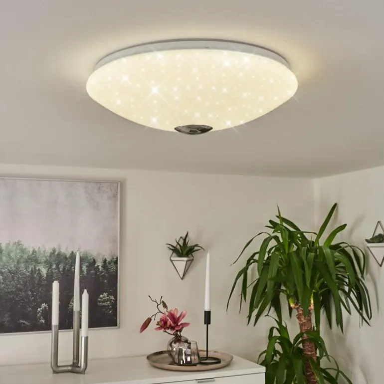 Plafonnier Langlois Blanc, 1 lumière