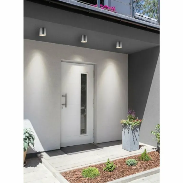 Plafonnier LCD Fehmarn Acier inoxydable, 1 lumière