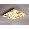 Plafonnier LED Bopp FRAME Aluminium, 9 lumières
