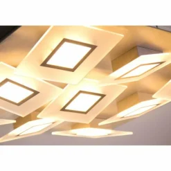 Plafonnier LED Bopp FRAME Aluminium, 9 lumières