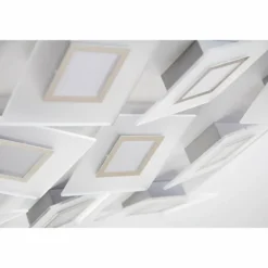 Plafonnier LED Bopp FRAME Aluminium, 9 lumières