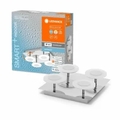 Plafonnier LEDVANCE Bathroom Argenté, 1 lumière