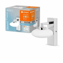 Plafonnier LEDVANCE Bathroom Argenté, 1 lumière