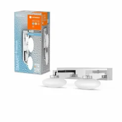 Plafonnier LEDVANCE Bathroom Argenté, 1 lumière