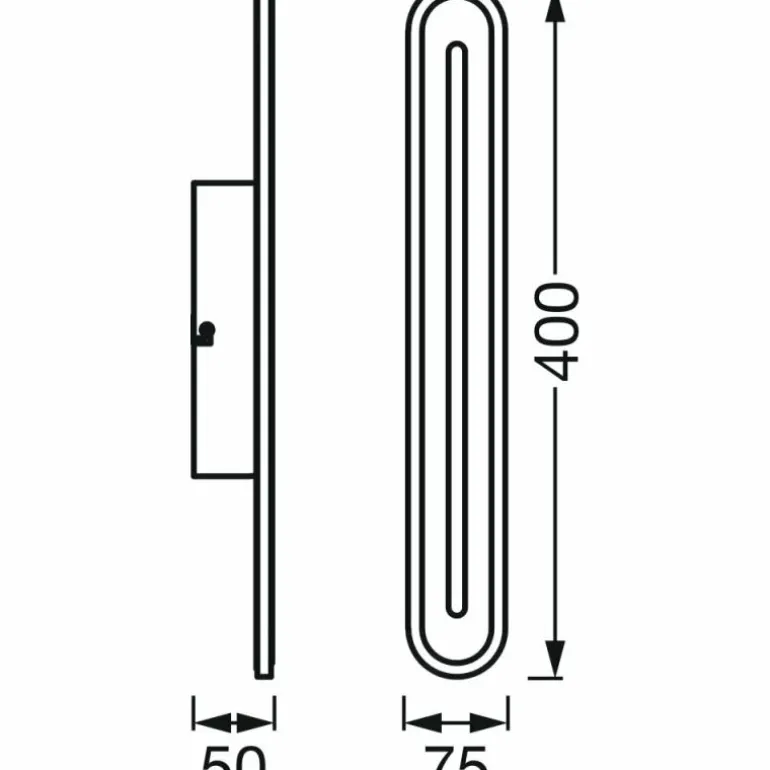 Plafonnier LEDVANCE Bathroom Blanc, 1 lumière