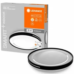 Plafonnier LEDVANCE Decorative Noir, 1 lumière