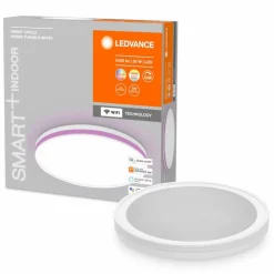 Plafonnier LEDVANCE Decorative Blanc, 1 lumière