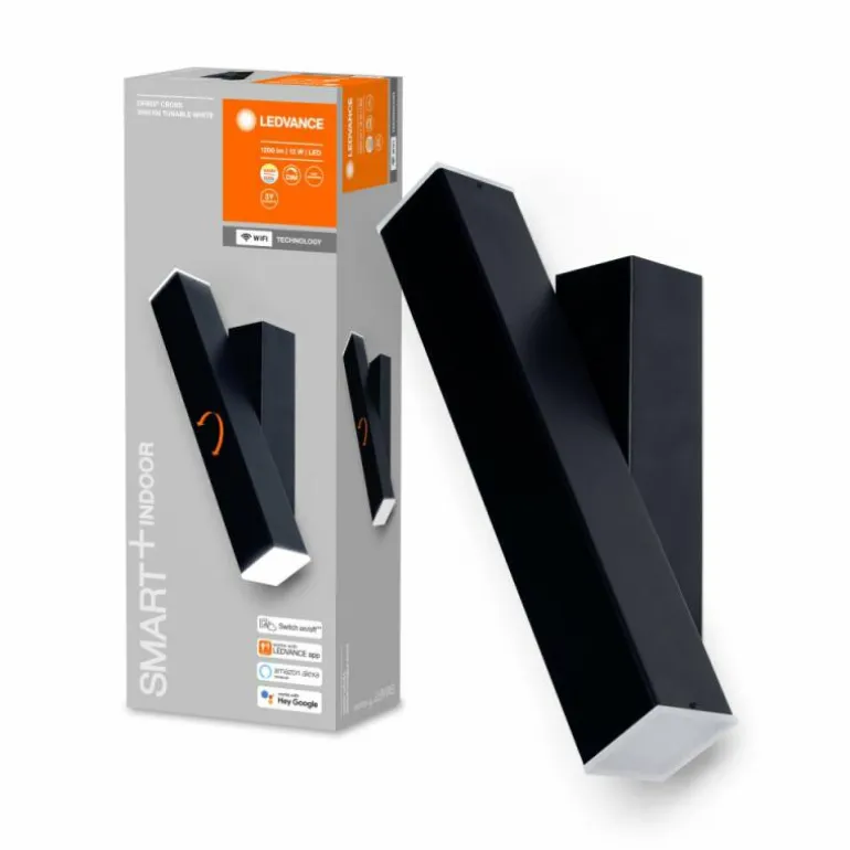 Plafonnier LEDVANCE Decorative Noir, 1 lumière