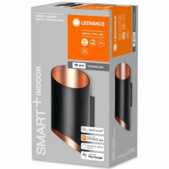 Plafonnier LEDVANCE Decorative Noir, 1 lumière