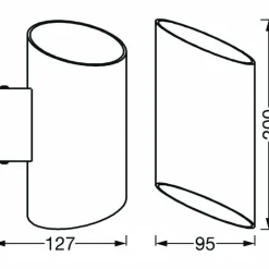 Plafonnier LEDVANCE Decorative Noir, 1 lumière