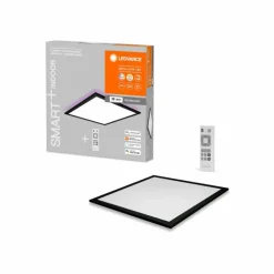 Plafonnier LEDVANCE PLANON Noir, 1 lumière, Changeur de couleurs