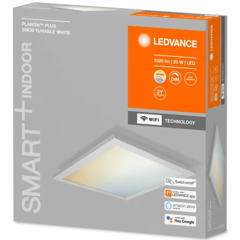 Plafonnier LEDVANCE SMART+ Blanc, 1 lumière