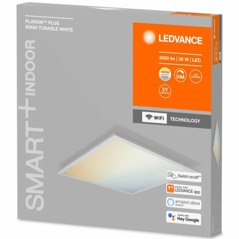Plafonnier LEDVANCE SMART+ Blanc, 1 lumière