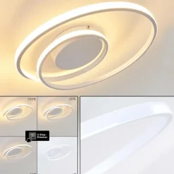 Plafonnier Leksund LED Blanc, 1 lumière