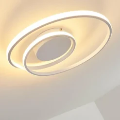 Plafonnier Leksund LED Blanc, 1 lumière