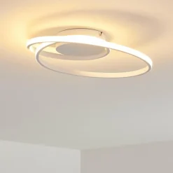 Plafonnier Leksund LED Blanc, 1 lumière