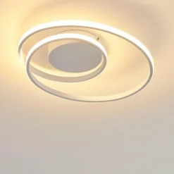 Plafonnier Leksund LED Blanc, 1 lumière