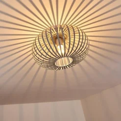 Plafonnier Lepa Gris, 1 lumière