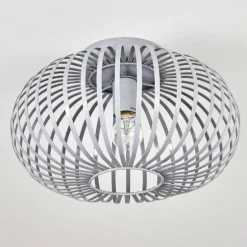 Plafonnier Lepa Gris, 1 lumière