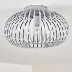 Plafonnier Lepa Gris, 1 lumière