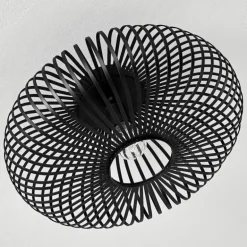 Plafonnier Lepa Noir, 1 lumière