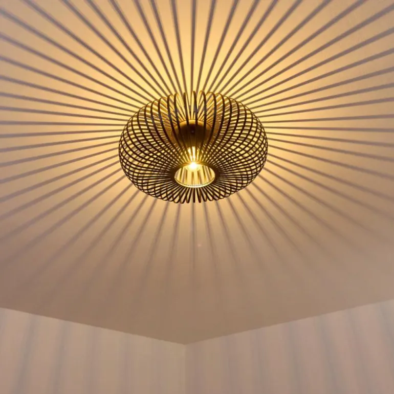 Plafonnier Lepa Noir, 1 lumière