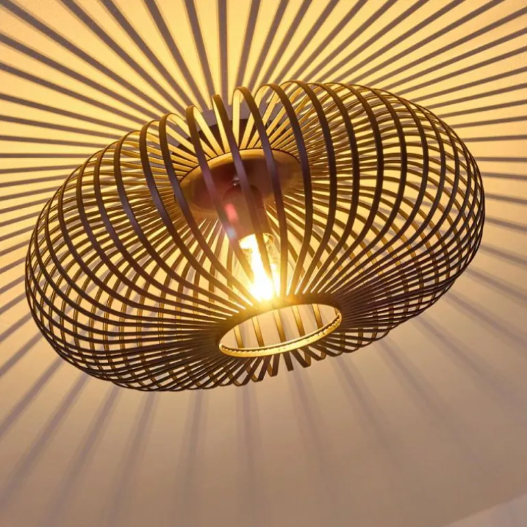 Plafonnier Lepa Noir, 1 lumière