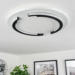 Plafonnier Leroux LED Blanc, 1 lumière