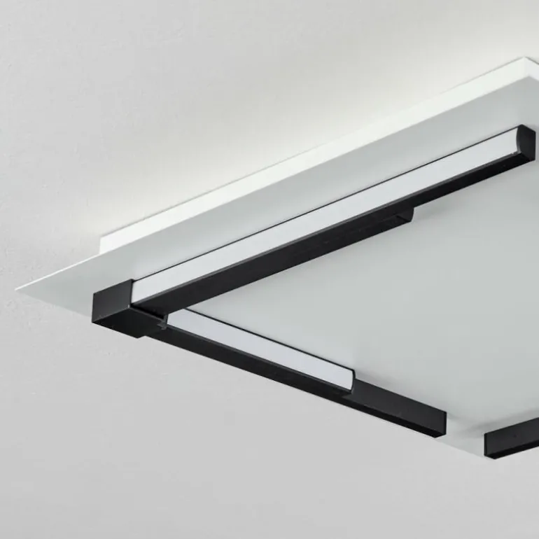 Plafonnier Leroux LED Blanc, 1 lumière