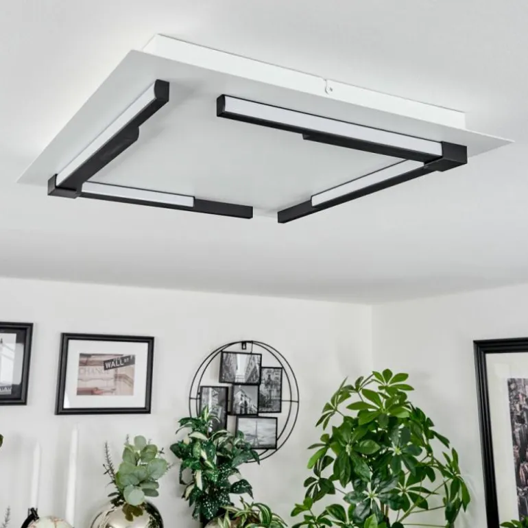 Plafonnier Leroux LED Blanc, 1 lumière